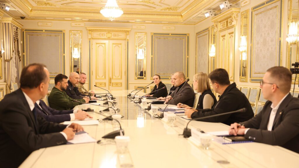 Susret ministra Anušića s predsjednikom Ukrajine Zelenskim